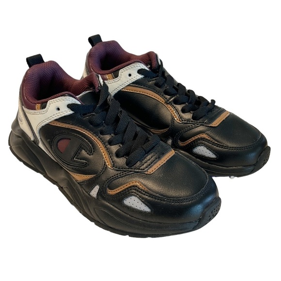 Champion Black Multi Champion C Logo Men's NXT Cushioned Sneakers Size 6.5 - Picture 1 of 10